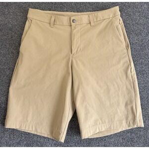 Lululemon Commission Shorts 31 Tofino Sand Stretch Golf 10" READ
